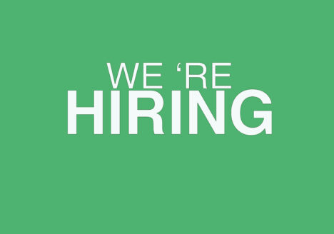 We are Hiring